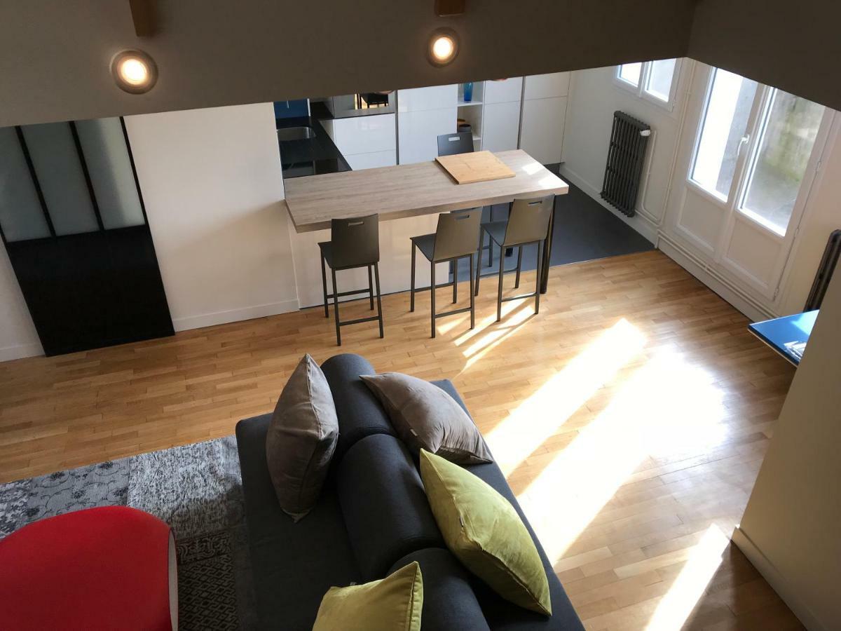 Appartement Duplex, Tours Centre Exterior foto